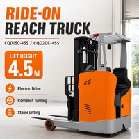 Carretilla Elevadora de Tres Vías con Asiento y Batería de Plomo-Ácido Nueva a Precio de Fábrica, Alcance de 4.5M