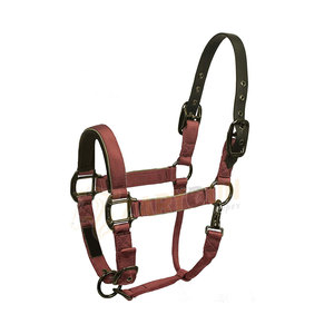 Haute Qualité Nylon Cheval Halter Logo Personnalisé Conception Respirant Confortable Boucles Réglables pour Équitation Racing-Vente en Gros - Product Image 5