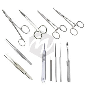 ชุดอุปกรณ์ผ่าตัดขนาดเล็กแบบใช้ซ้ำได้ทำจากสเตนเลสสตีลอุปกรณ์ทางการแพทย์คีมยึดเข็ม - Product Image 1