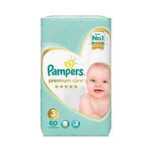Couches Pampers Premium Care – Douces, sèches et respectueuses de la peau des nouveau-nés. - Product Image 4