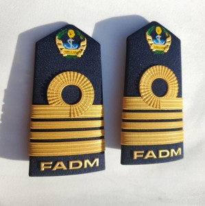 Insignes d'épaulettes en métal personnalisées épaulettes de broderie pour les aviateurs fermes de service Accessoires uniformes ronpex de qualité supérieure - Product Image 4
