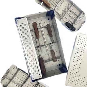 Juego de Instrumentos de Tornillos Manuales de Acero Inoxidable Herbert con Caja de Tornillos, Kit de Herramientas Quirúrgicas Ortopédicas de 19 Piezas para Fijación Ósea - Product Image 2