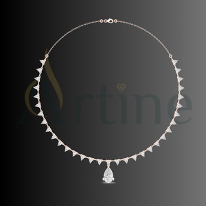 Usine en gros 925 argent géométrique rond collier pendentif mode bijoux déclaration pour les femmes - Product Image 1