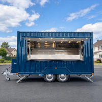 Fabricant de remorques conteneurs personnalisées, remorques de restauration rapide, cuisines mobiles, remorques de concession, remorques de food truck, OEM ODM