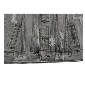 Chaleco vaquero sin mangas para hombre Retro de primavera Vintage, chaleco con botones y agujeros rasgados, ropa exterior para hombre, chaqueta, diseño de ropa desgastada - Product Image 6