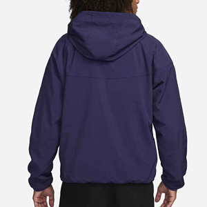 Chaqueta Cortavientos 2025 Nueva Oferta Chaqueta Deportiva con Cremallera para Hombre de Poliéster con Logotipo Bordado Estampado Chaqueta Cortavientos Personalizada con Capucha - Product Image 2