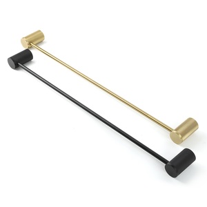 Maxery Ensembles <span class=keywords><strong>de</strong></span> salle <span class=keywords><strong>de</strong></span> bain moletés en <span class=keywords><strong>diamant</strong></span> <span class=keywords><strong>de</strong></span> luxe modernes Accessoires <span class=keywords><strong>de</strong></span> salle <span class=keywords><strong>de</strong></span> bain à tige ronde simple Laiton <span class=keywords><strong>de</strong></span> luxe + Ensembles SS - Product Image 3