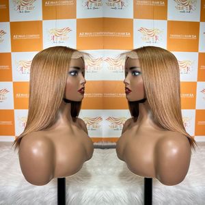 Peluca de Encaje Transparente HD sin Pegamento, 2x6 Pulgadas, Cabello Humano Virgen 100% Natural, Estilo Bob con Ondas Profundas, Frente Negro, para Mujeres, Larga, Suiza - Product Image 2