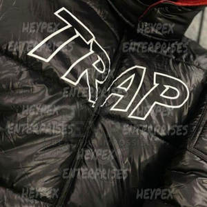 Veste bulle pour hommes de haute qualité fabriquée sur mesure avec col montant nouveauté haute visibilité en saison d'hiver conception OEM - Product Image 3