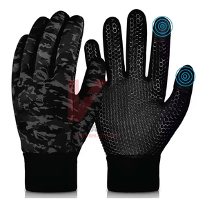 Guantes Deportivos Cortavientos para Correr, Guantes Táctiles de Dedos Completos para Ciclismo, Correr y Otros Deportes al Aire Libre, Guantes Térmicos de Invierno - Product Image 1