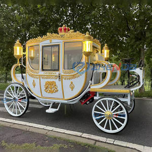 Calèches de mariage royal fermées <span class=keywords><strong>Calèche</strong></span> de la vieille ville/<span class=keywords><strong>Calèche</strong></span> électrique sans cheval préférée des Américains - Product Image 3