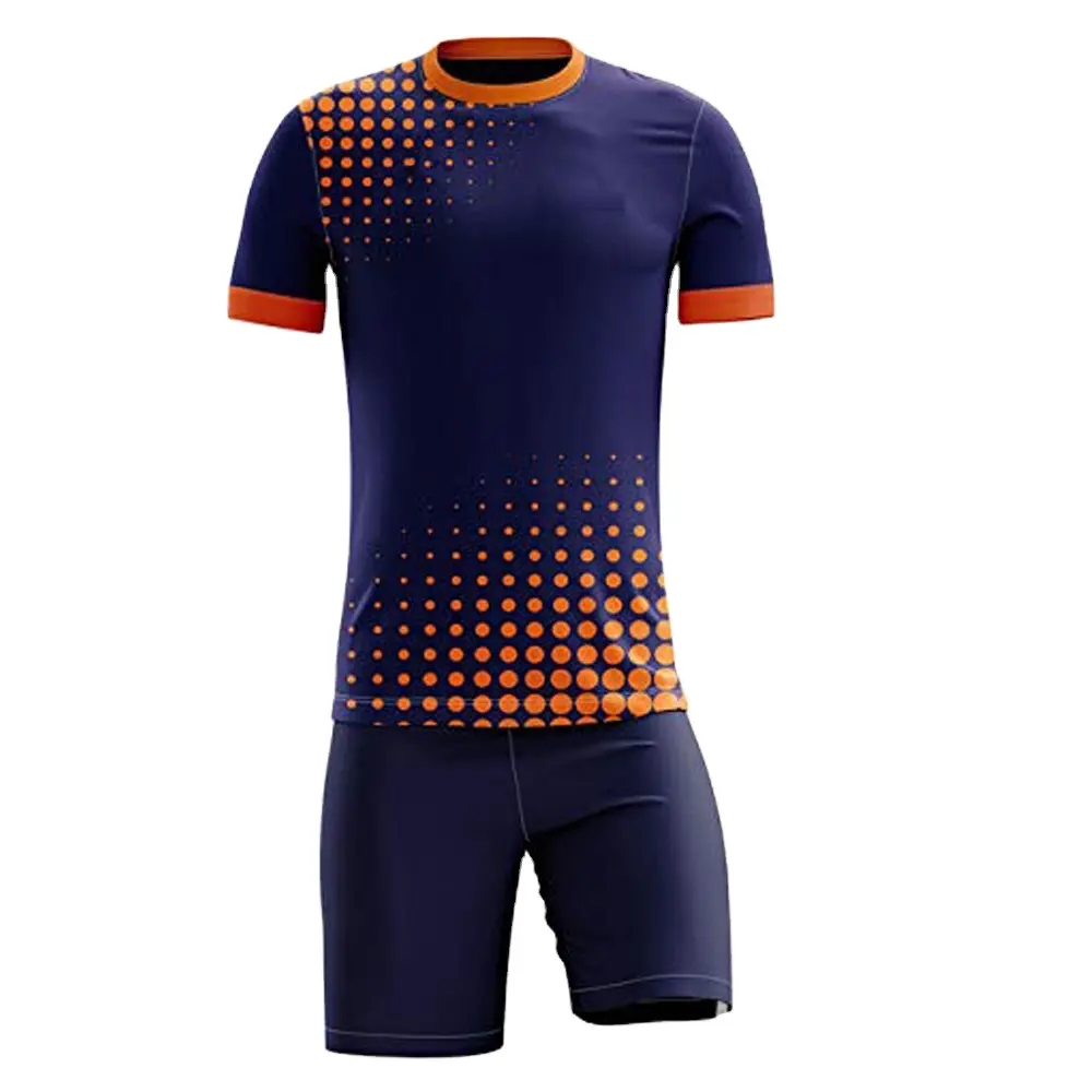 Benutzer definierte Team Sublimation Fußball Trikot Fußball Uniform volle Kits Hochwertige Team Fußball Kits Fußball Uniformen