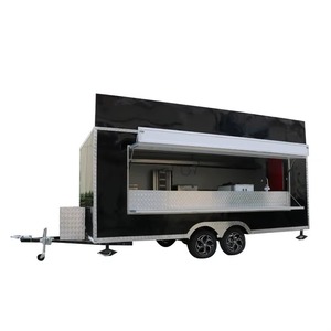 Camión de Comida Equipado, Remolque de Pizza Completo, Carritos Rápidos en Venta en Alemania, Cafetería Móvil con Marco de Aluminio, 2 Años de Garantía, 3 Ruedas - Product Image 6