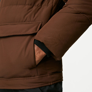 Men's <b>Thin</b> <b>Puffer</b> <b>Jacket</b> with Stand Collar Customized Logo Printing Light Weight and Comfortable Full Sleeves for Winter - Product Image 5