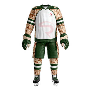 Conjunto de uniforme de hockey sobre hielo para adultos con logotipo personalizado de calidad superior para hombre, ropa deportiva personalizada con nombre de equipo - Product Image 1