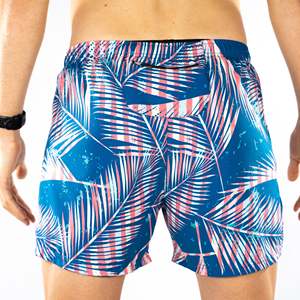 Pantalones cortos para correr con logotipo personalizable para hombre, ropa deportiva de entrenamiento deportivo de secado rápido con bolsillos, método de tejido - Product Image 5