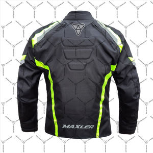 Veste courte en textile respirant pour homme, homologuée CE, légère, pour la moto, protection imperméable, grande taille - Product Image 3