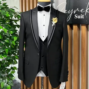 Turkish Brands vedding suit new fashion Suits For Men Comfortable Supplier Wholesale cheap preferred by youngsters Custom Made
