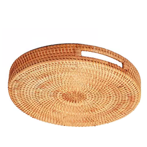 Vente de gros Plateau Rectangulaire Moderne Tissé en Rotin Table Basse Décorative et Plateau de Salon du Viet Nam - Product Image 5