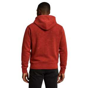 Sudadera con Capucha de Felpa 100% Algodón con Diseño de Letras Modernas, Capucha Ajustable y Puños Acanalados, Estilo Invernal, Secado Rápido, Personalizable - Product Image 2