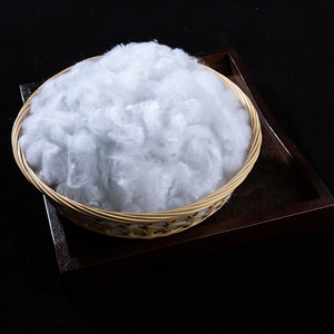 Tái chế lớp chất lượng cao 100% polyester STAPLE sợi trắng sáng sợi tổng hợp cho không dệt chống cháy Tính năng - Product Image 4