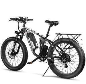 Vélo électrique Cyru-Sher XF800 de haute qualité - Suspension intégrale 750W - Pneus larges 20 pouces - Vélo de montagne électrique - Frein à disque - Vitesse unique - Product Image 5