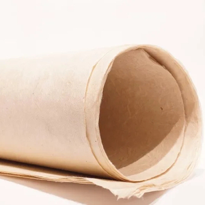 กระดาษห่อ Lokta แฮนด์เมดธรรมดาและสีขาวธรรมชาติ - Product Image 1