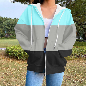 Sudaderas con Capucha para Mujer, Lavadas al Ácido, con Logotipo Personalizado, de la Mejor Calidad, Estilo Urbano, Gruesas y Pesadas - Product Image 4