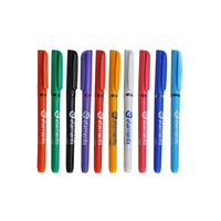 Stylo à bille en métal personnalisé en gros d'usine 0.7mm largeur d'écriture en plastique préféré des employés de bureau indiens pour les cadeaux