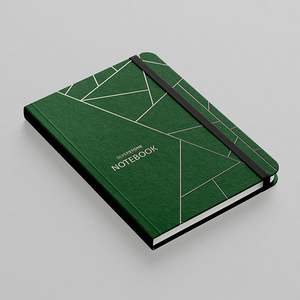 2025 A5, A4 Daily Planner Agenda Diario con tapa dura y cierre elástico, papel liso blanco de 80g - Product Image 1