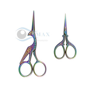 Tijeras ligeras de cigüeña para bordar para punto de cruz y trabajo de tela Tijeras de cigüeña para bordar - Product Image 1