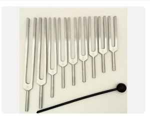 Juego de Diapasones de Solfeggio de 9 Piezas - Sanación del ADN, Terapia de Chakras y Bienestar Holístico... - Product Image 6