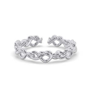 Anillos de Plata de Ley 925 de Primera Calidad para Mujer, Chapados en Rodio con Circonita, Joyería de Boda para Hombre - Product Image 1