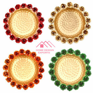 Maravilloso diseño forma redonda oro latón Urli calidad más fina tamaño personalizado latón Urli a precio de mayorista - Product Image 6