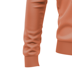 Sweat à capuche zippé sur le devant pour homme, personnalisé, en molleton de coton, uni, teint, brodé, gaufré, imprimé à l'écran, manches longues - Product Image 3