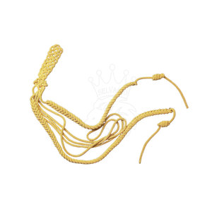 Aiguillette decorativo con diseño trenzado duradero para vestido formal y uniformes personalizados Aiguillette - Product Image 1