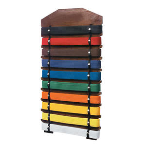 Quantité en vrac ceinture de karaté avec logo personnalisé ceintures de couleur d'arts martiaux bjj jiu jitsu ceintures de judo gi taekwondo - Product Image 6