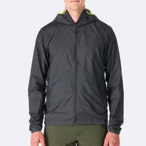 Chaqueta de lluvia con logotipo personalizado para hombre, chaqueta impermeable de nailon para deportes al aire libre, chaqueta para correr con logotipo, chaqueta cortavientos para la nieve - Product Image 5