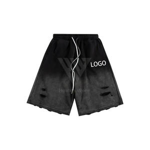 Pantalones Cortos Deportivos Casuales de Felpa con Bolsillos Laterales para Correr, Hacer Ejercicio, Estilo Urbano, Unisex - Product Image 4