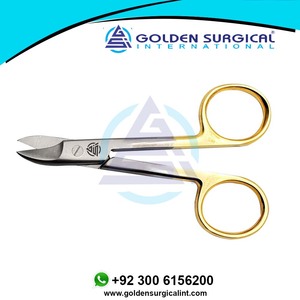 Ciseaux de coupe pour collier de couronne orthodontique dentaire, ciseaux d'art et d'artisanat TC |   Instruments dentaires pour prothèses dentaires sans dents Prix bas - Product Image 2