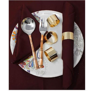 Merveilleux Design Or Rond Serviette Rond Vintage En Métal Serviette Rond Table Décoratif Porte-Mouchoirs Anneau De Mouchoirs - Product Image 5