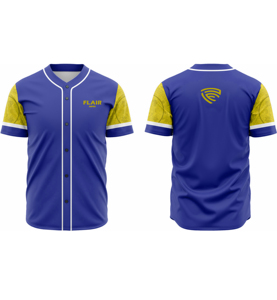เสื้อเบสบอลแบบขายส่ง ปรับแต่งได้ ระบายอากาศได้ดี ผลิตจากโพลีเอสเตอร์ 100% พิมพ์ลายแบบซับลิเมชั่น ซึมซับเหงื่อ แห้งเร็ว มีไซส์พลัสไซส์ให้เลือก - Product Image 3
