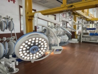 Lampe chirurgicale LED sans ombre, 48 ampoules, 140 000 lux, 3000-6700K, éclairage de plafond pour salle d'opération hospitalière
