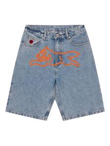 Shorts en jean pour hommes au design unique, couleurs de teintes claires, style streetwear, denim moyen délavé, prix abordable - Product Image 2