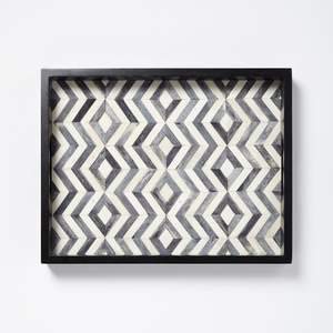 ถาดเสิร์ฟงานฝีมือฝังกระดูก รูปทรงสี่เหลี่ยมผืนผ้า สวยงาม สำหรับใช้ในบ้าน โรงแรม หรือโมเต็ล ในราคาขายส่ง - Product Image 2