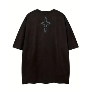 เสื้อยืดพิมพ์ลายสำหรับผู้ชายเสื้อยืดสำหรับใส่บนถนนขนาดพิเศษงานตามสั่ง - Product Image 2