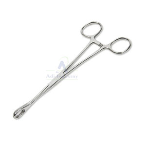 Pinces chirurgicales professionnelles en acier inoxydable, prise en main confortable, utilisation manuelle en chirurgie générale, certifiées CE, durables, réutilisables, garantie 1 an - Product Image 1