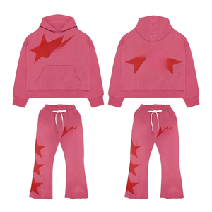 Usine de fabrication de survêtements en coton polyester délavés pour hommes femmes unisexe Streetwear Gym extérieur survêtements - Product Image 6