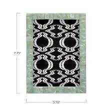 Cadre photo en nacre traditionnel fait à la main avec finition scintillante pour décoration artisanale indienne au prix de gros - Product Image 6