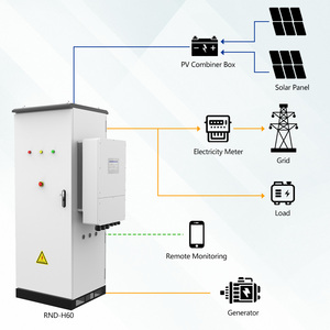 Sistema de Almacenamiento de Energía Híbrido Comercial para Exteriores IP64, H60 61.44kWh LFP 30kW 51.2V, Larga Duración, 8000 Ciclos, Reserva para Taller - Product Image 5